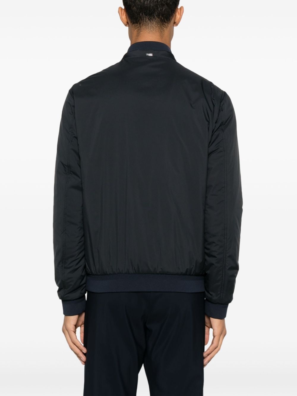 logo-plaque bomber jacket - 4