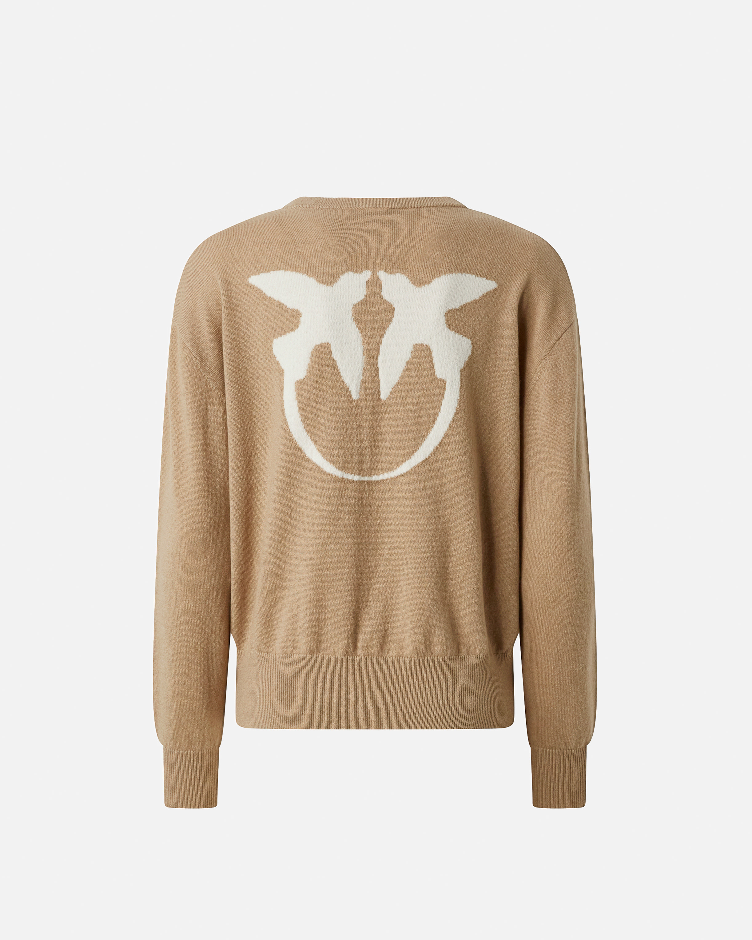 SWEATER WITH LOVE BIRDS MAXI-LOGO - 6