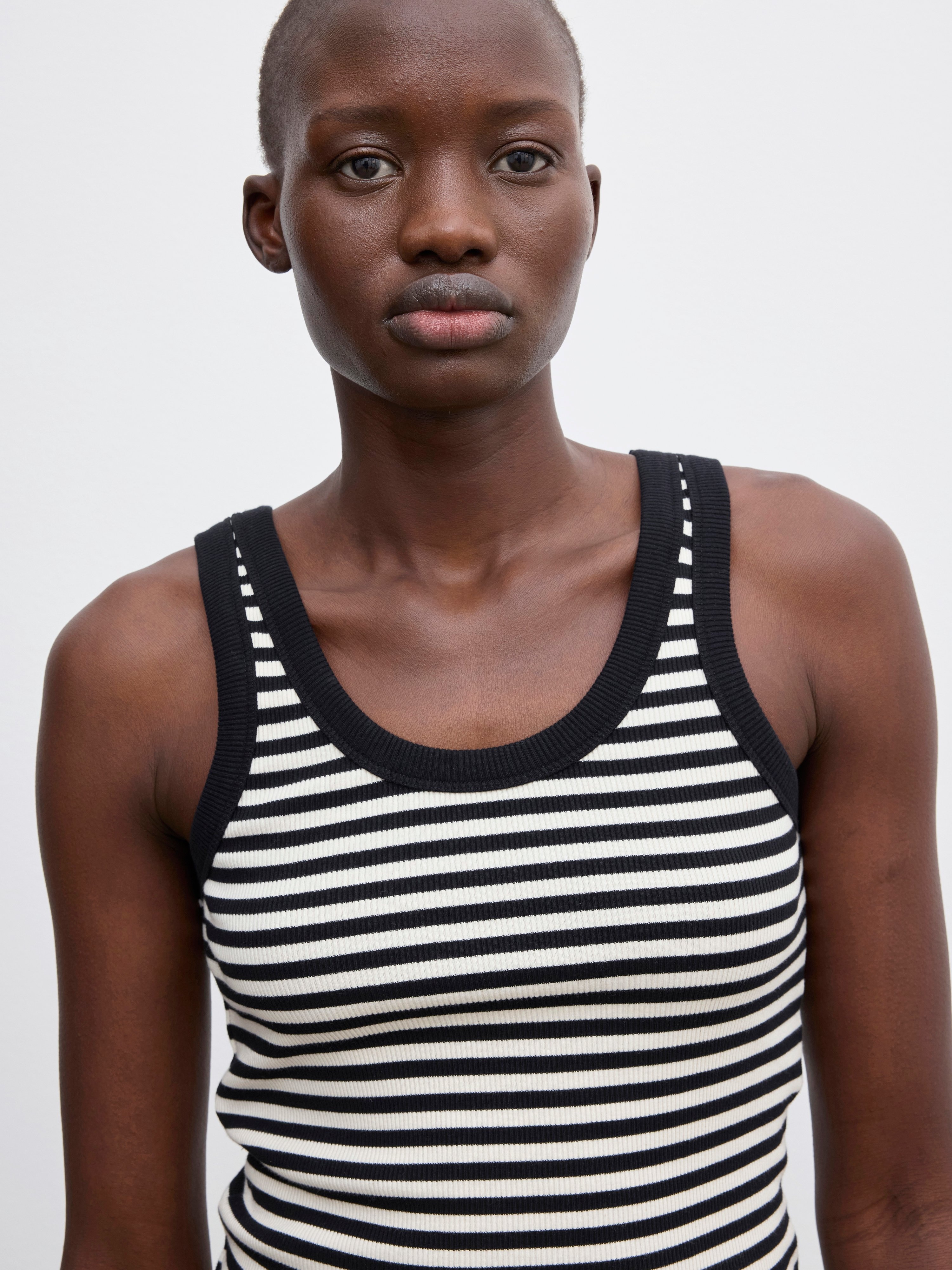 Ribbed tank top - 4