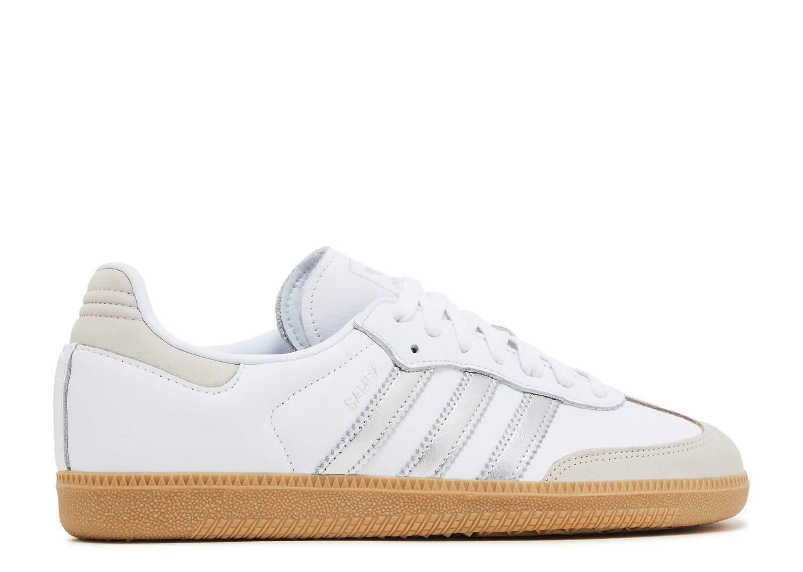 WMNS SAMBA OG 'WHITE SILVER METALLIC GREY' - 3