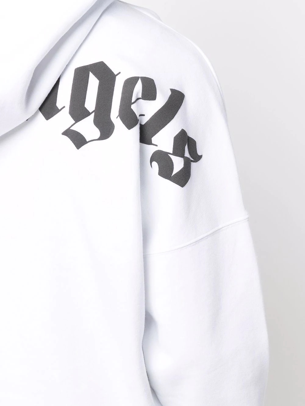 logo-print drawstring hoodie - 5