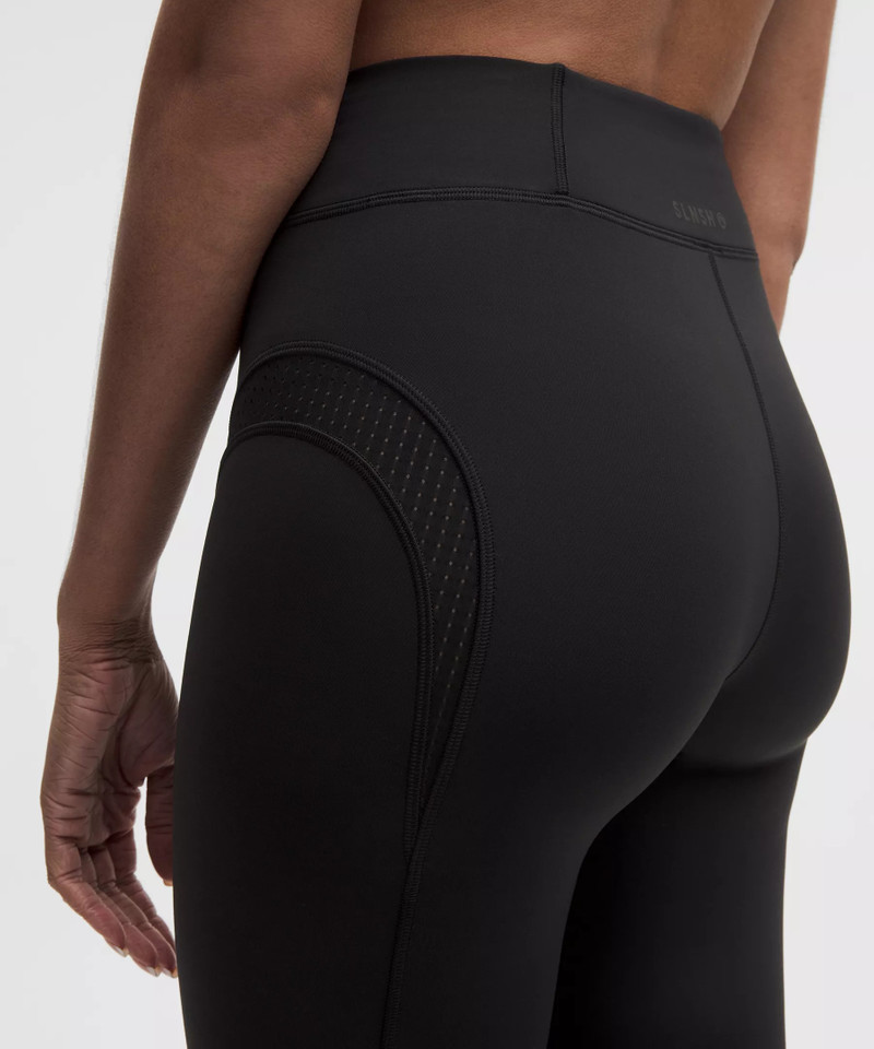 Mesh Panelled High-Rise Tight 28" *SLNSH Collection 5