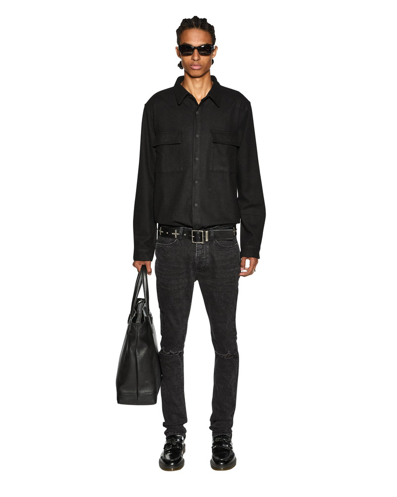 Ksubi 1999 SNAKEBITE LS SHIRT BLACK outlook