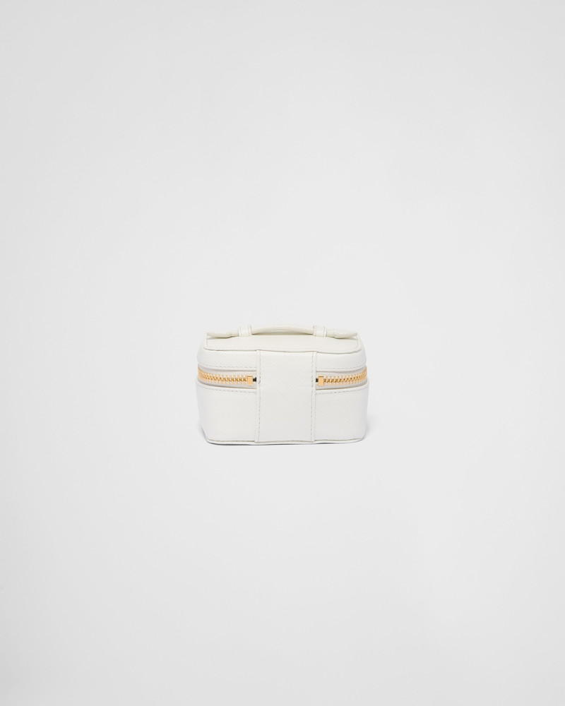 Saffiano leather jewelry beauty case 4