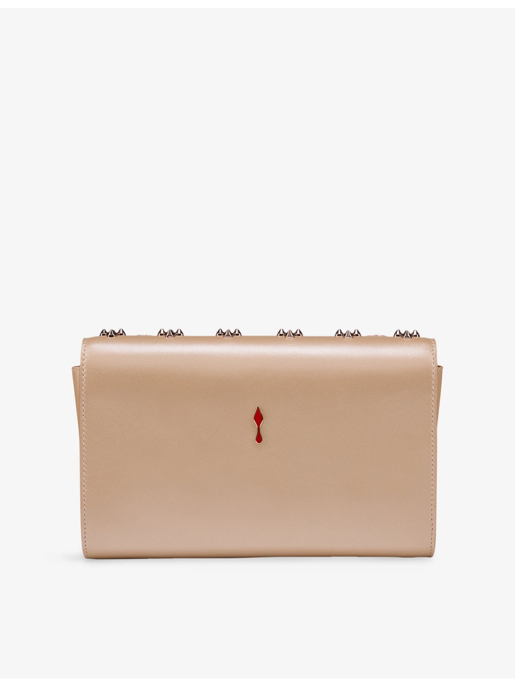 Paloma Pearlescent-Leather Clutch Bag - 4