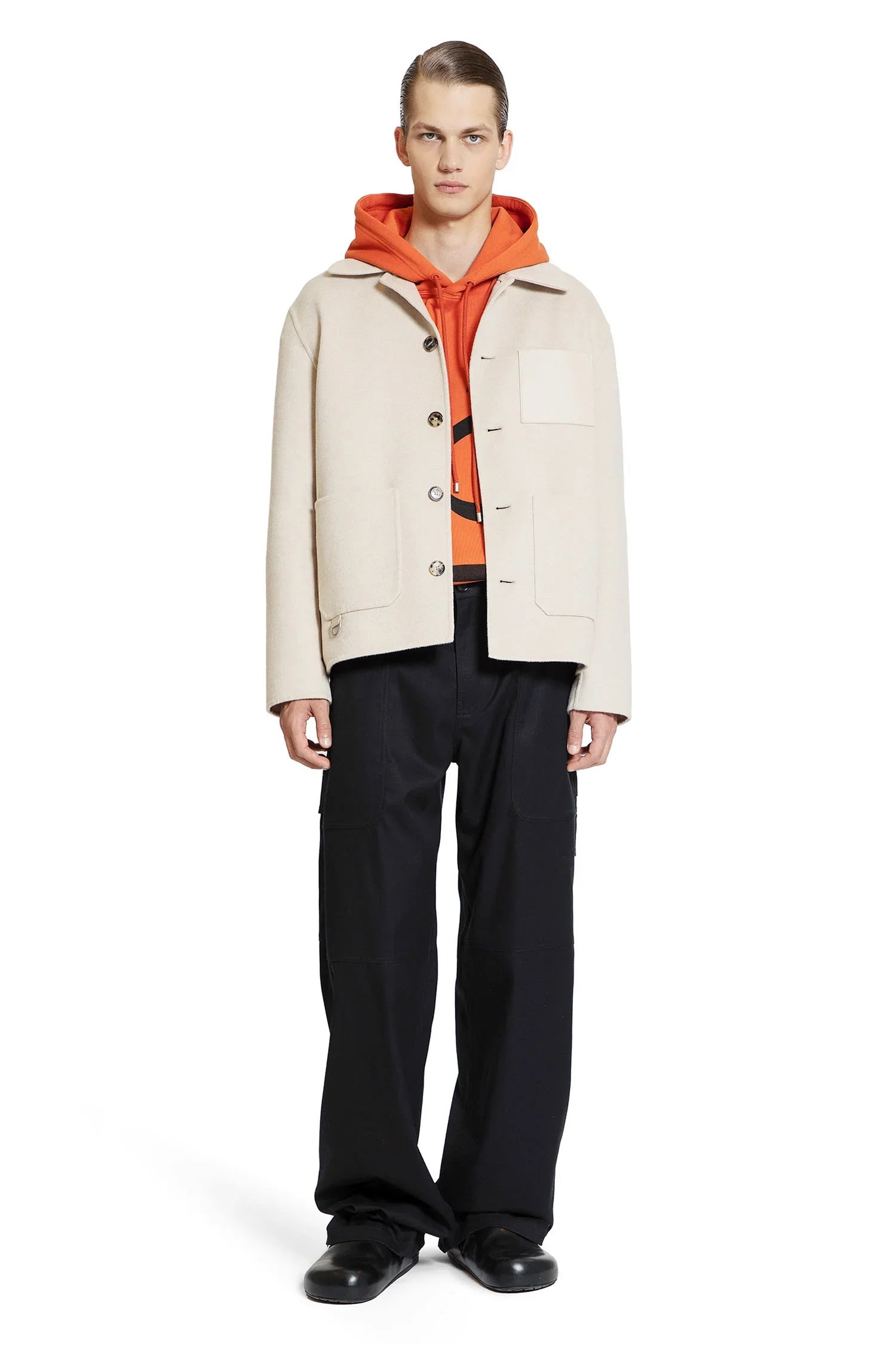 Cargo-Trousers-In-Wool-Silk - 4