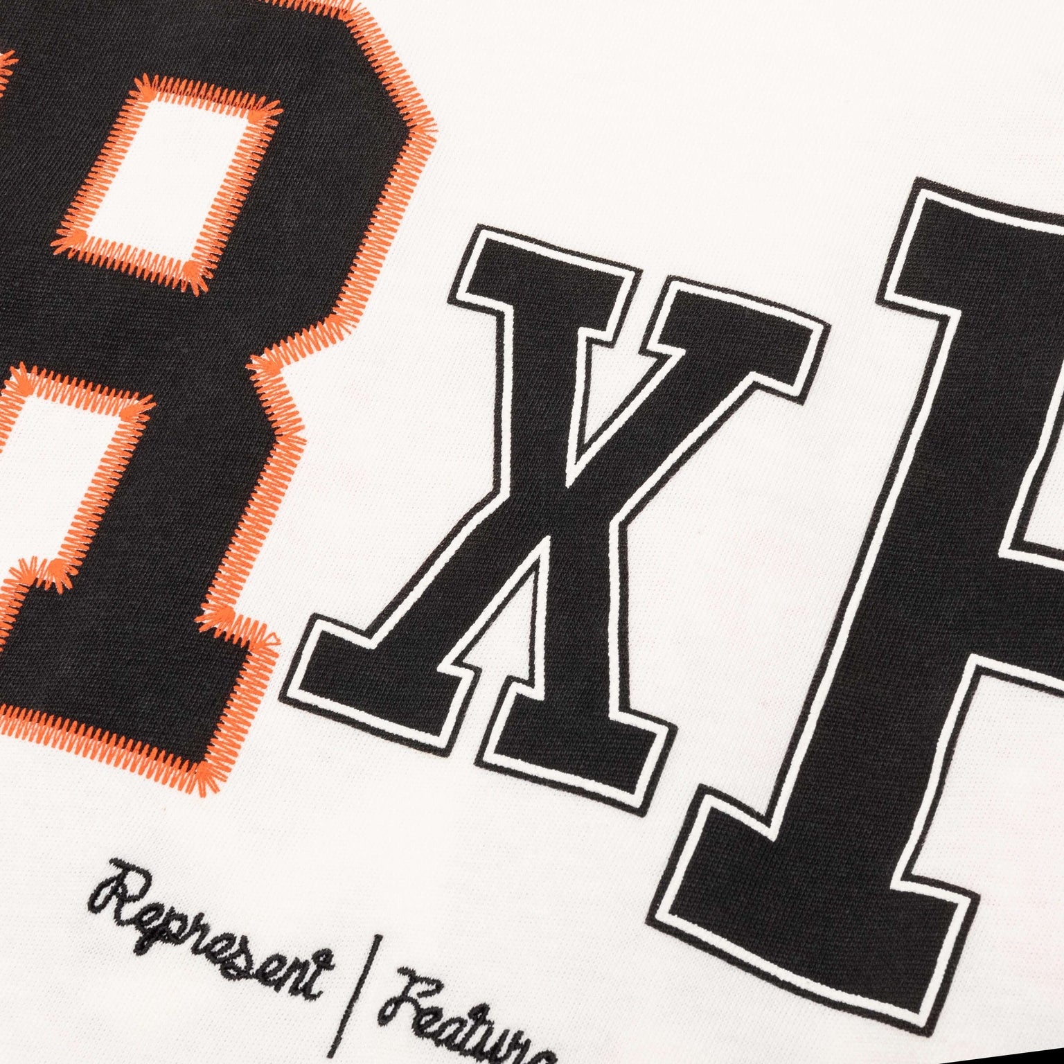 FEATURE X REPRESENT CHAMPIONS T-SHIRT - FLAT WHITE - 3