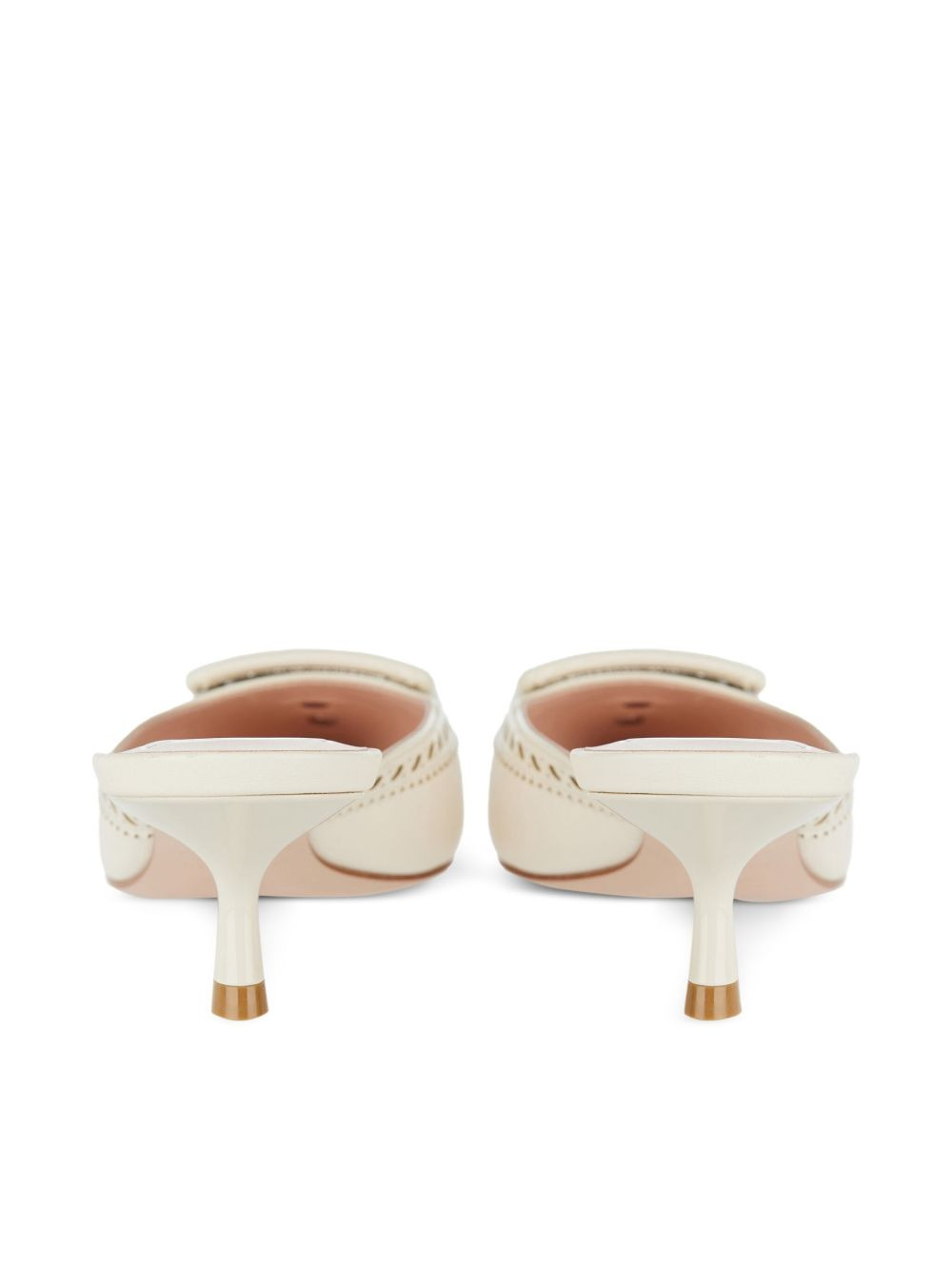 45mm Viv' in The City buckle-embellished muless - 3