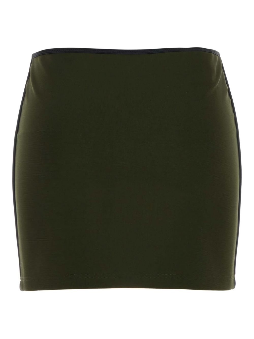 logo-embroidered mini skirt - 2