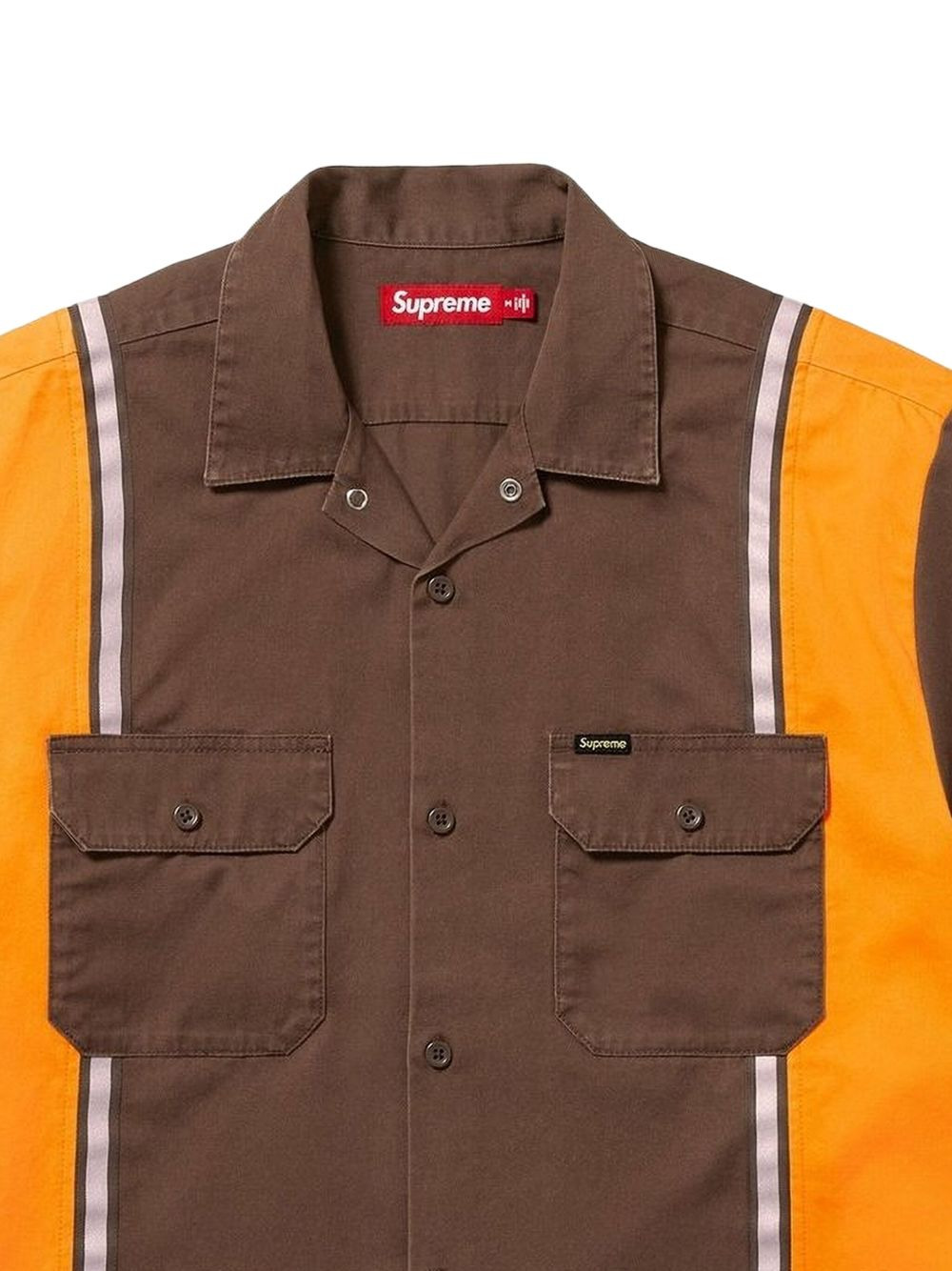 Stadium Reflective Stripe "Brown" shirt - 2