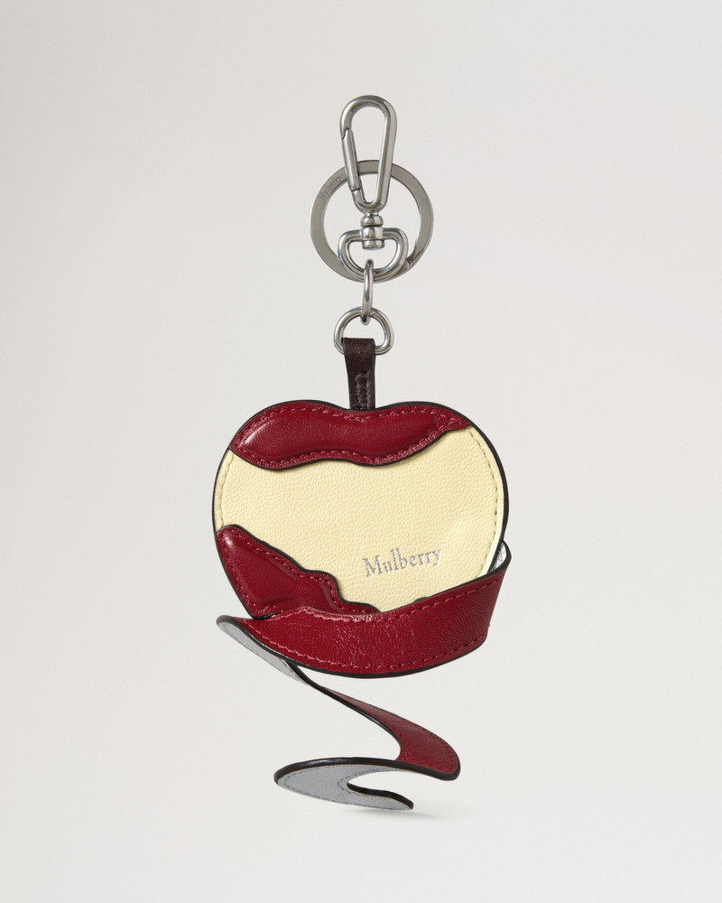 Peeling Fruit Keyring - Apple Multicolour Mixed Material 1