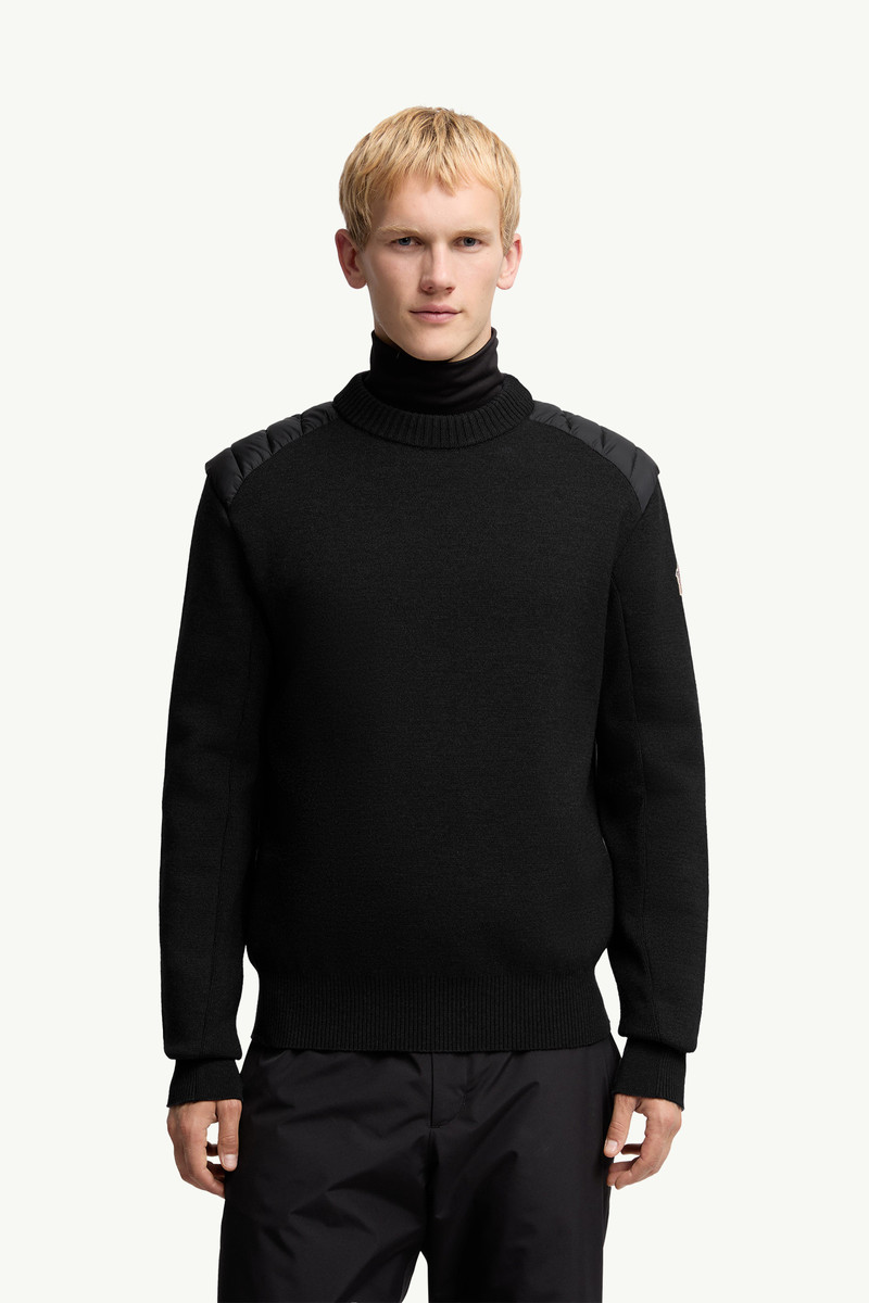 Wool Blend Down Sweater 3