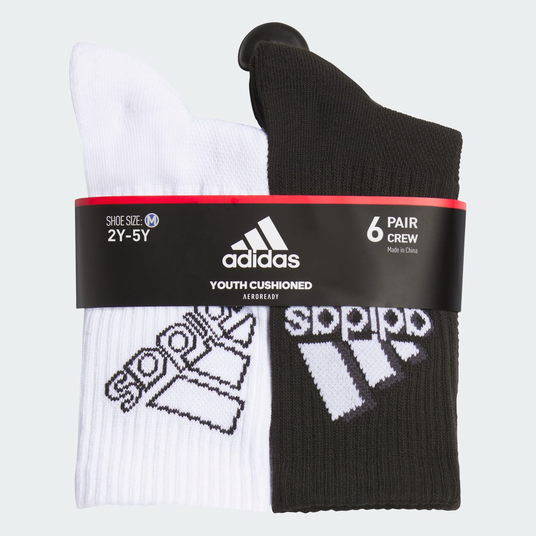 Cushioned Mixed 2.0 6-Pack Crew Socks Kids - 3