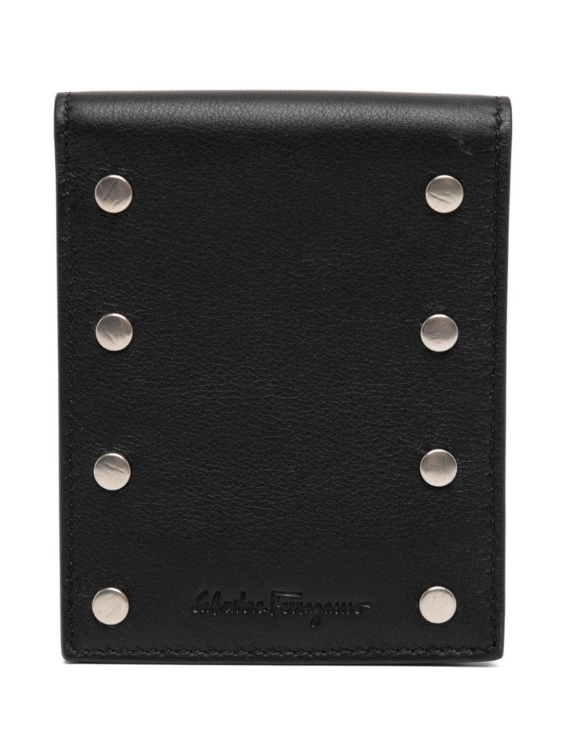 logo debossed wallet 1
