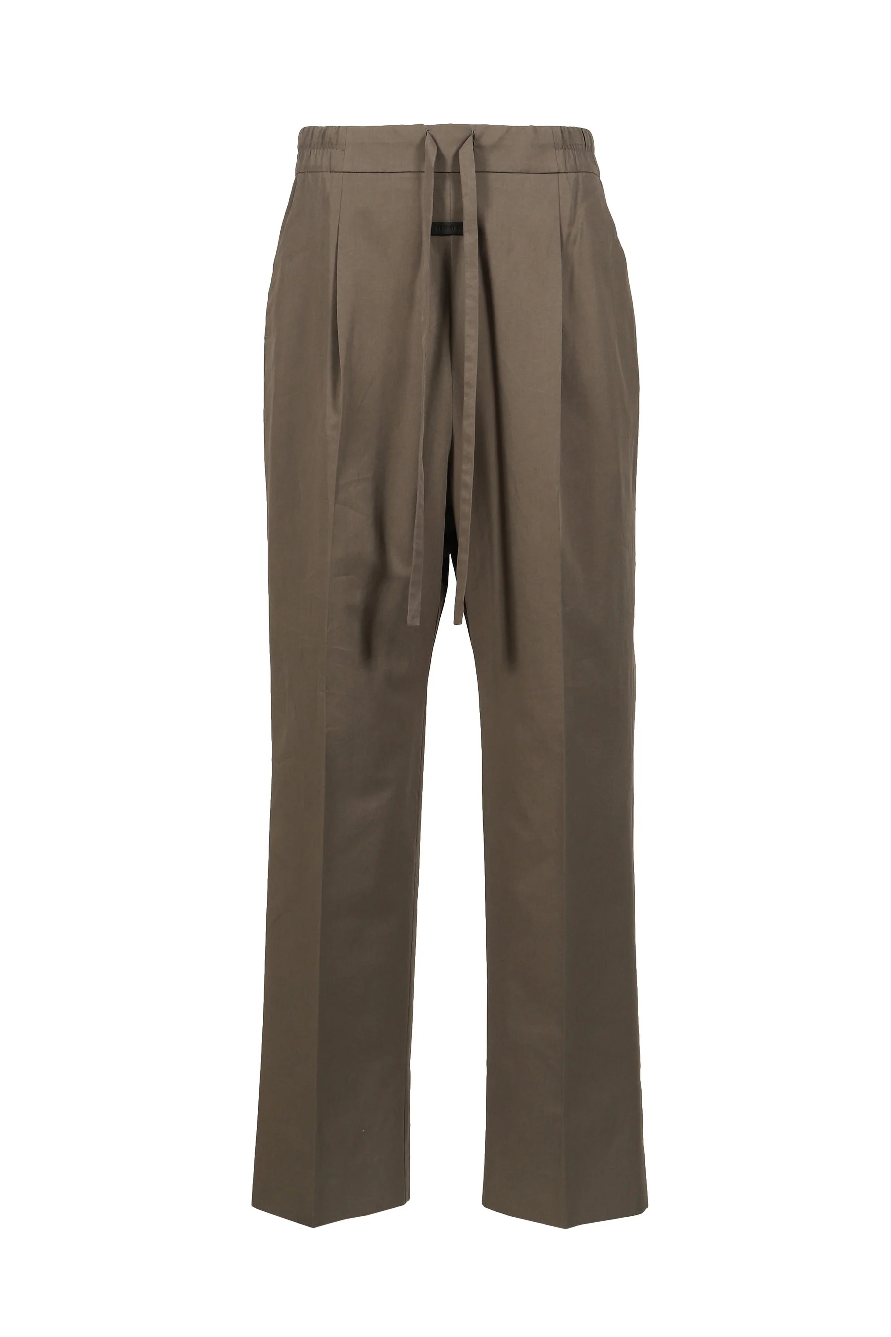DRAWSTRING STRAIGHT PANT / WILLOW - 1