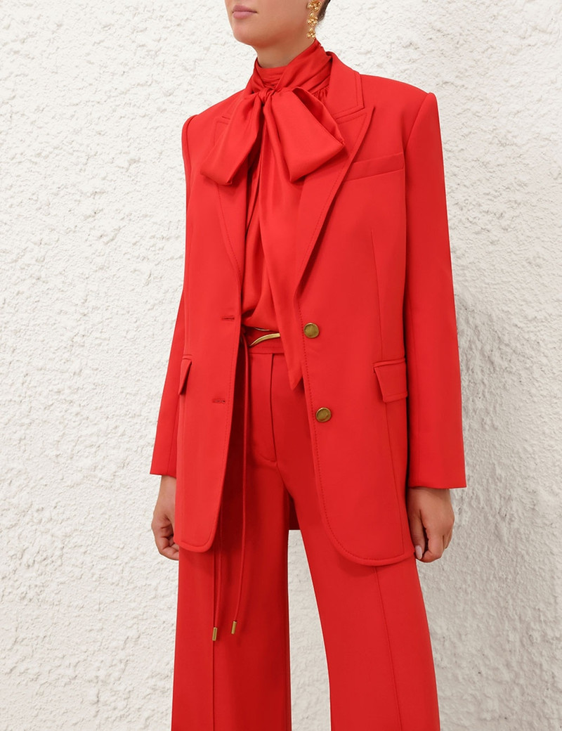 Zimmermann CRUSH SINGLE BREASTED JACKET outlook
