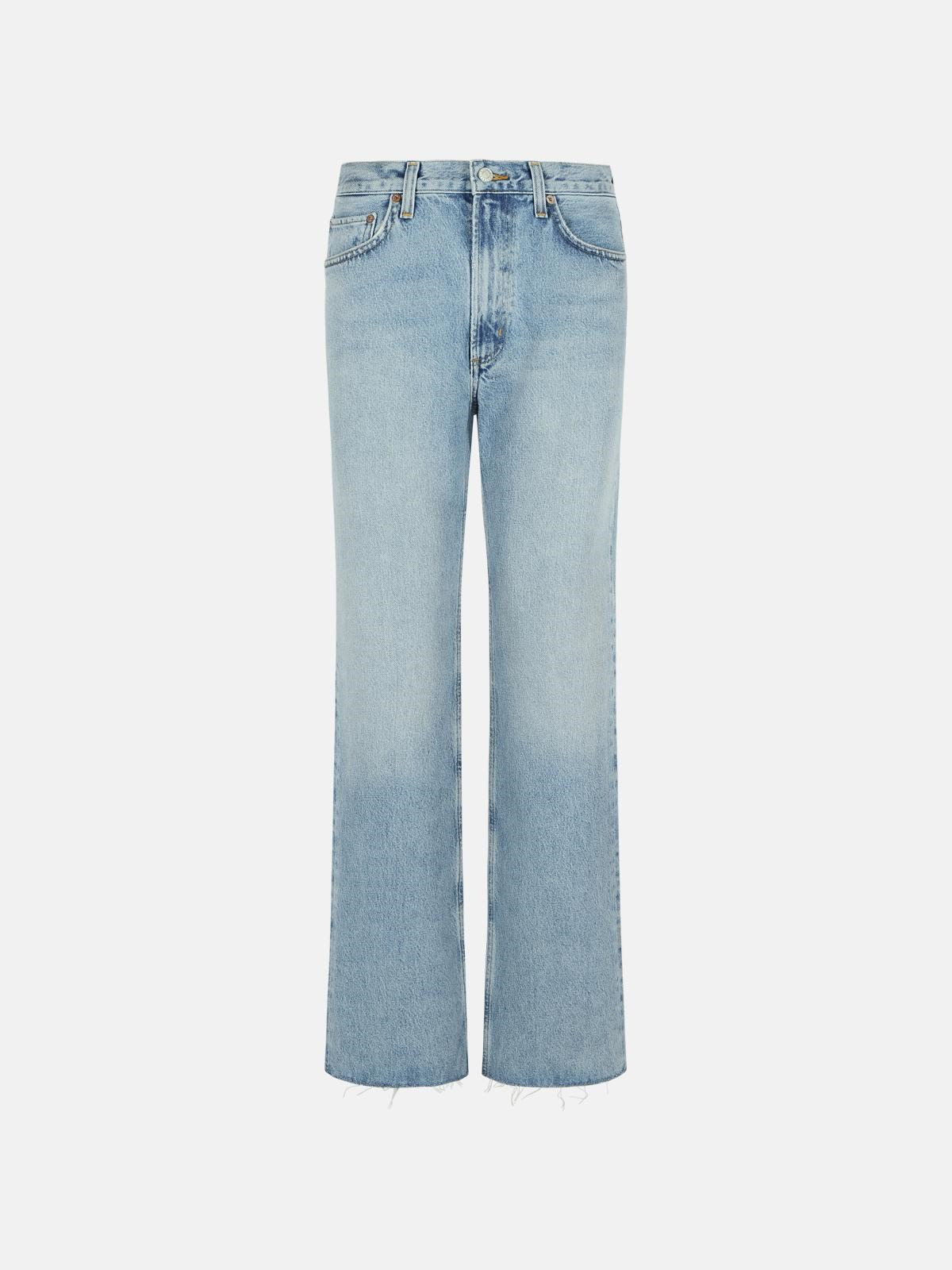 'LEENA' 'STAGE' REGENERATED COTTON JEANS - 1