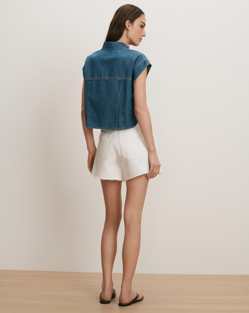 NESTOR CHAMBRAY BUTTON-DOWN SHIRT 5