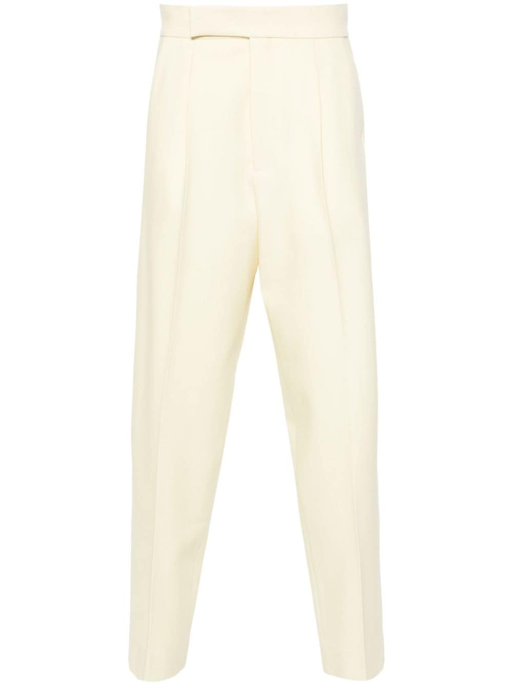 straight-leg tailored trousers - 1