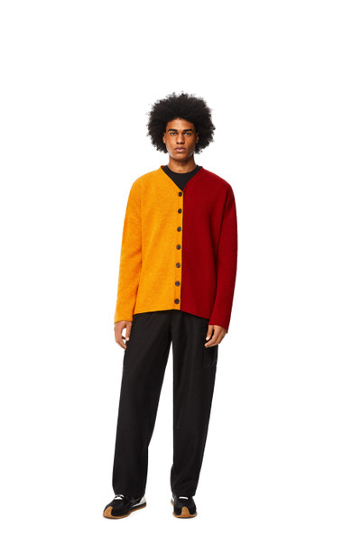 Loewe Oversize cardigan in wool outlook