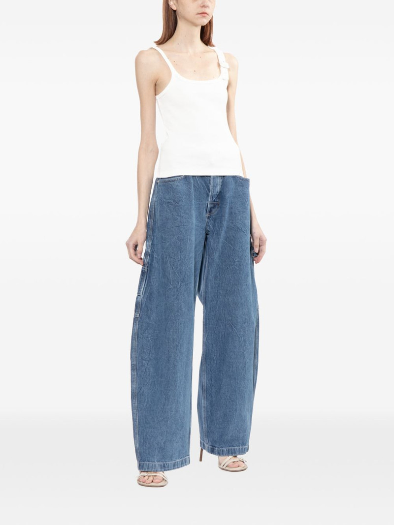 courrèges ribbed tank top outlook