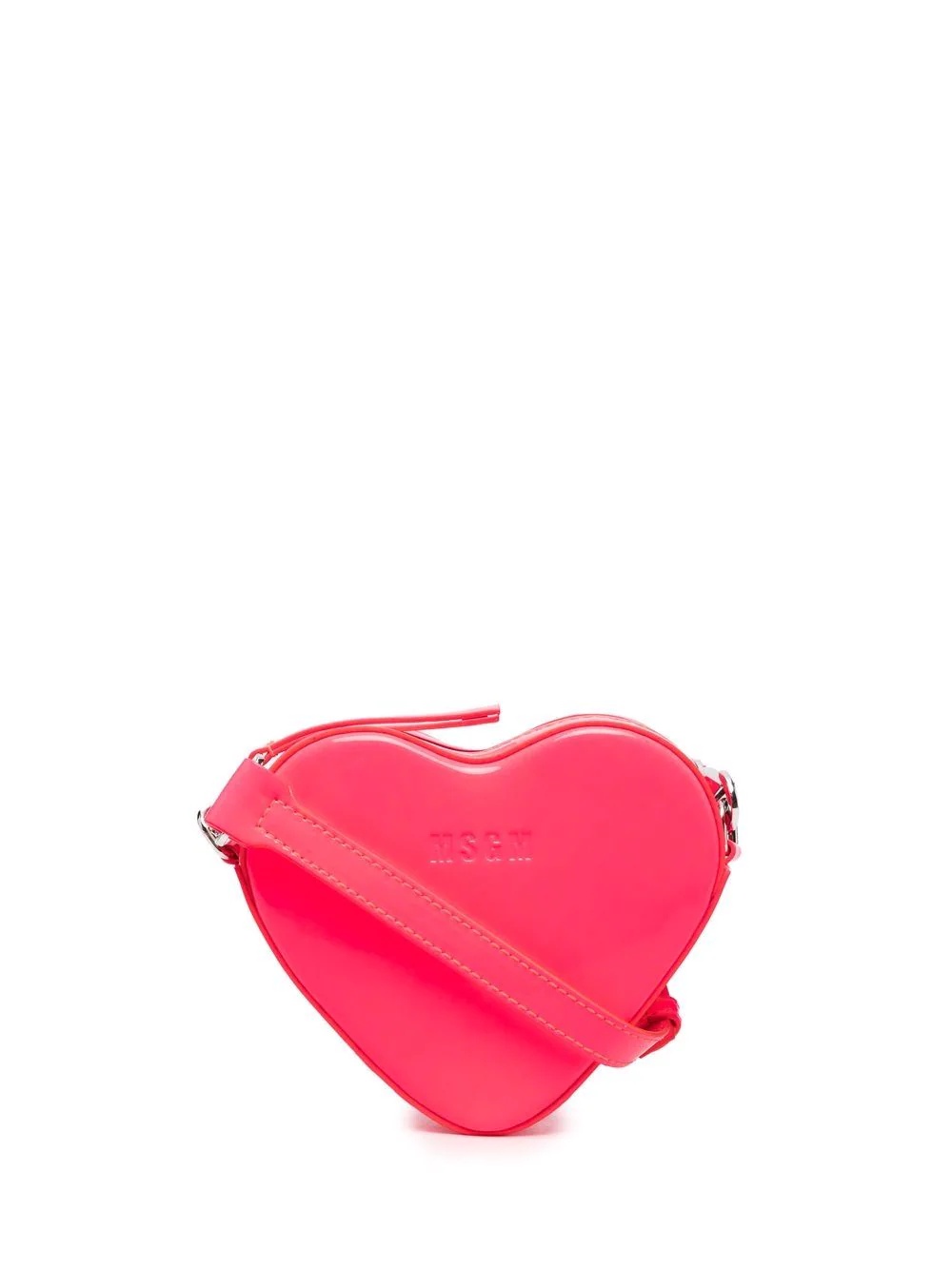 heart-shaped mini bag - 1