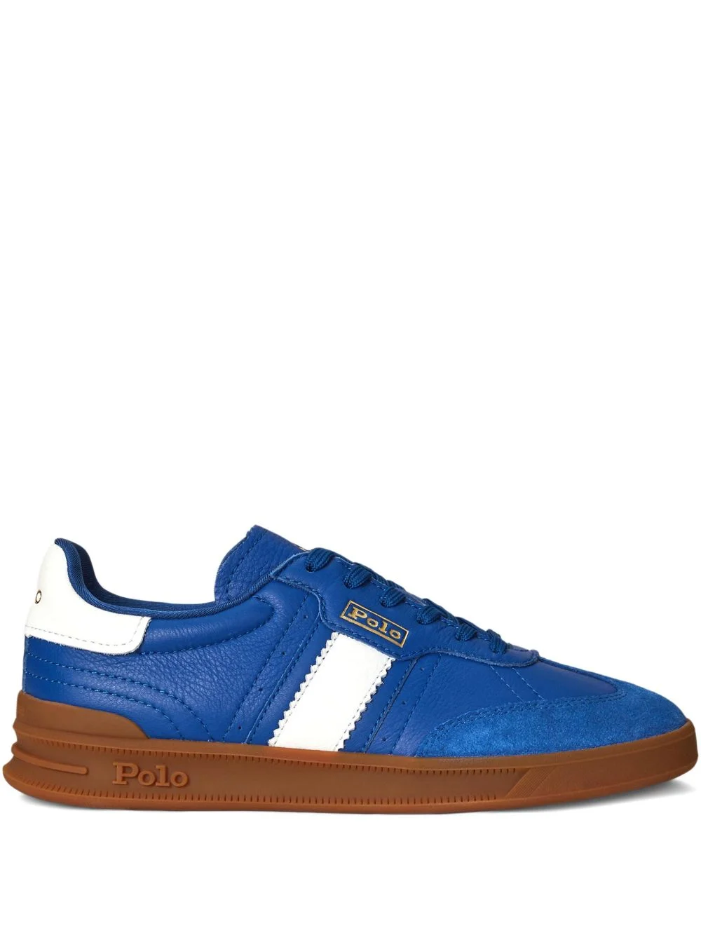 Heritage Aera suede leather sneakers - 1