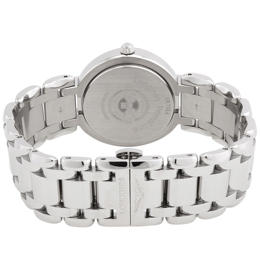 Longines Primaluna Automatic Diamond White Mother of Pearl Dial Ladies Watch L8.113.4.87.6 - 3