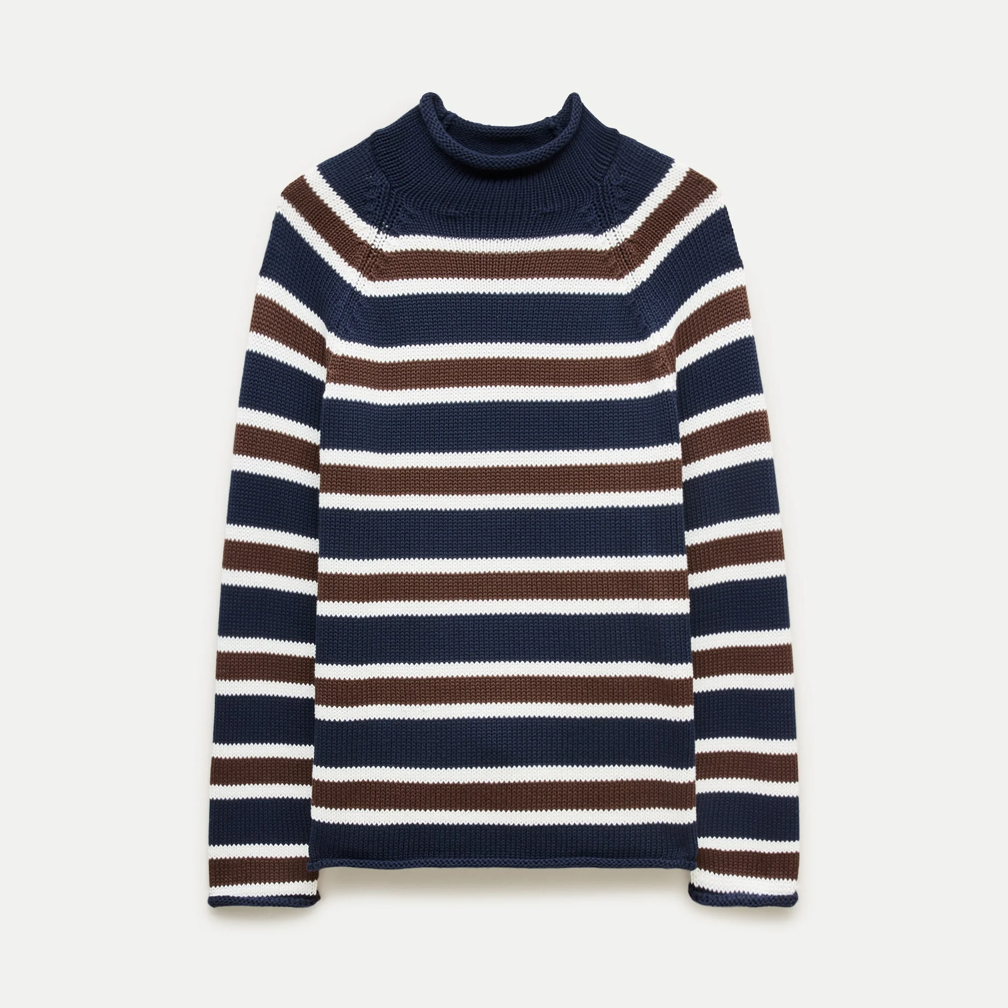 1988 Rollneck™ sweater in stripe - 1