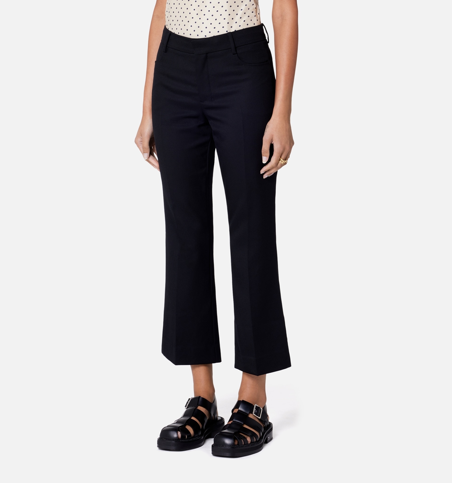 Short Flared Trousers - 3