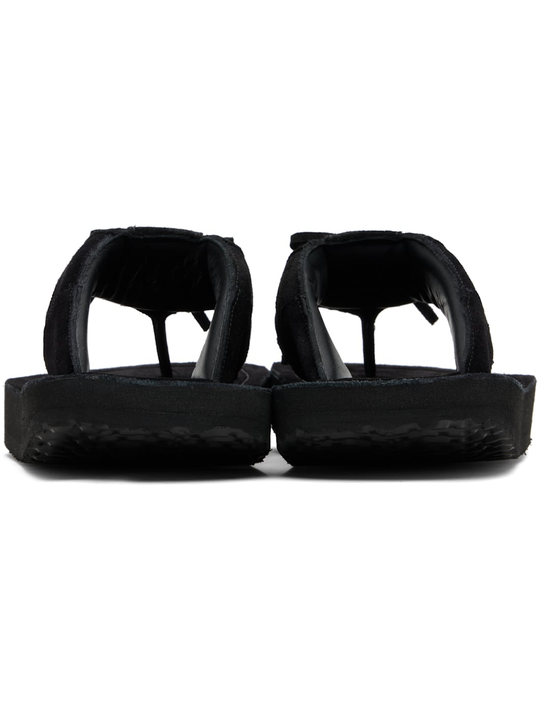 SSENSE Exclusive Black Platform Flip-Flops - 2
