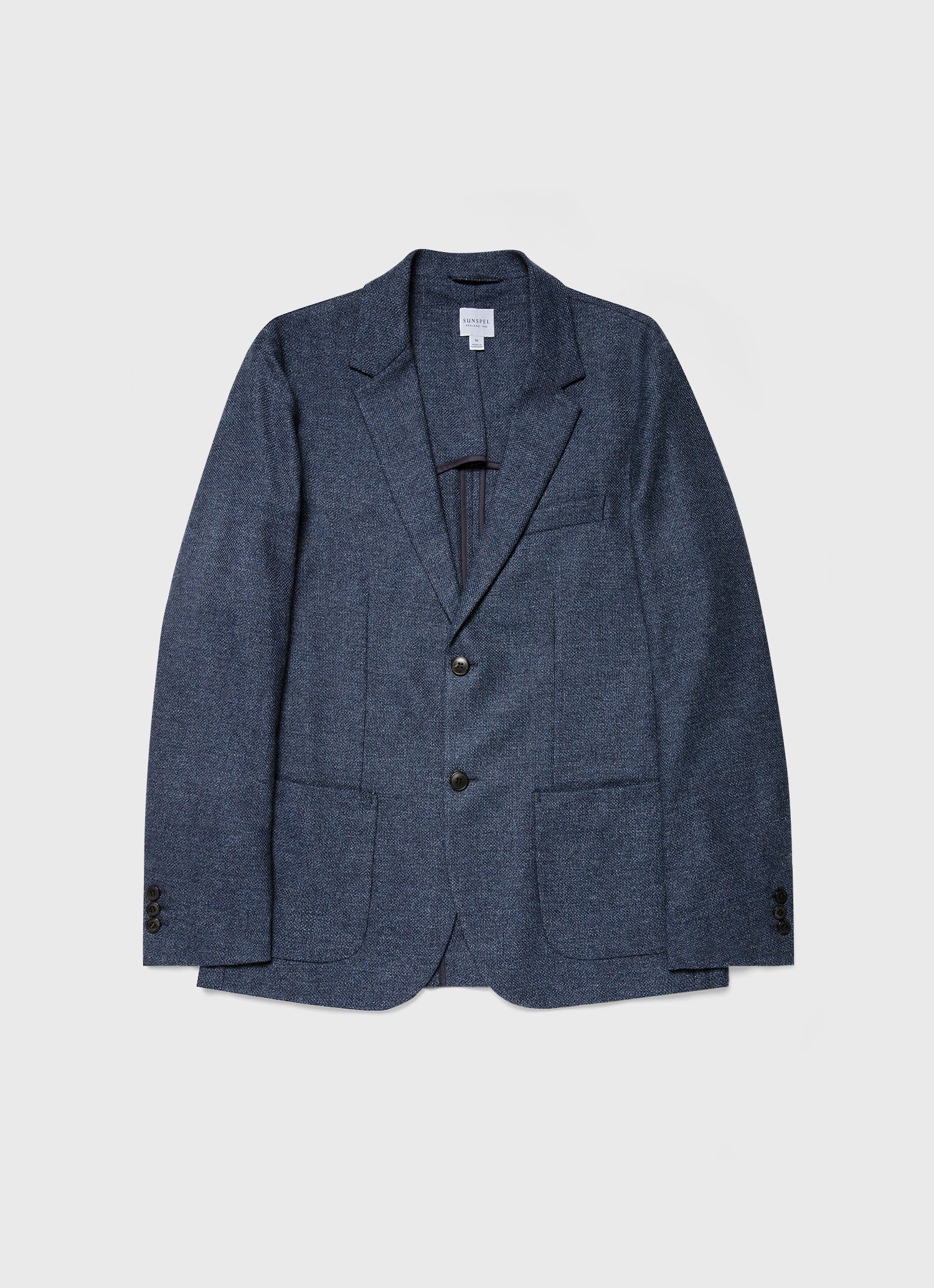 Textured Wool Blazer - 1