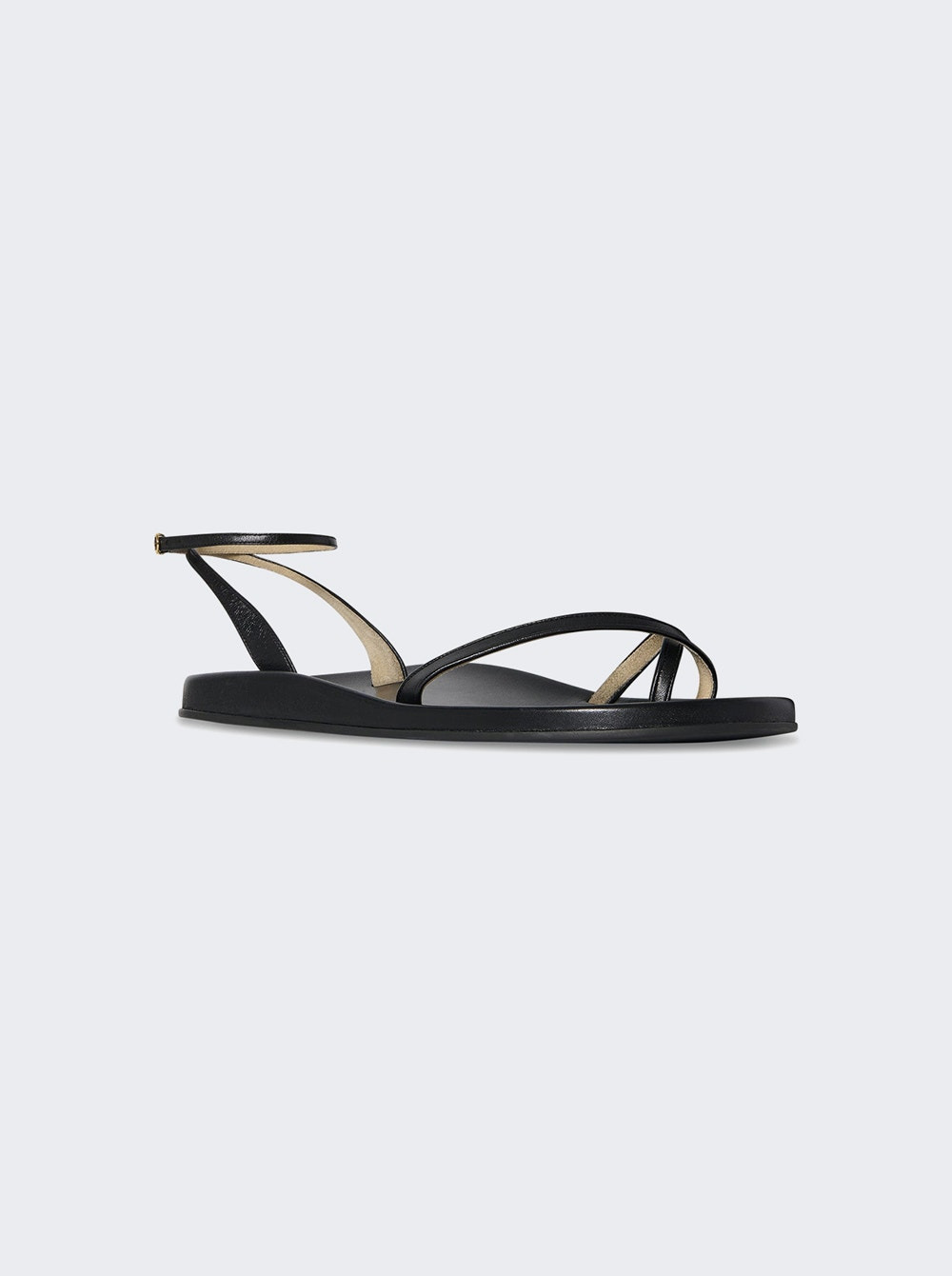 Hugh Ankle Strap Sandal Black - 2