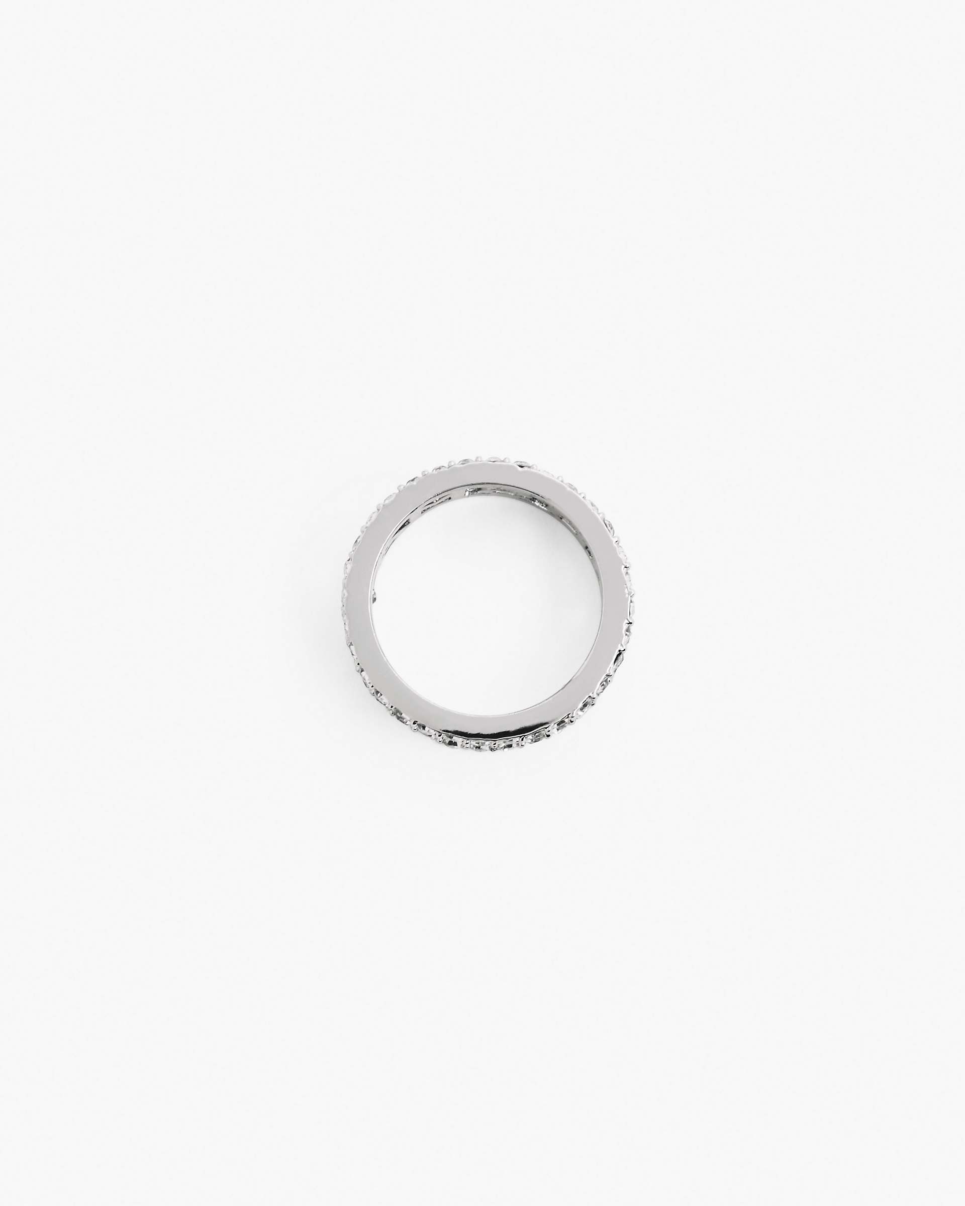 THE MONOGRAM PAVE RING - 5