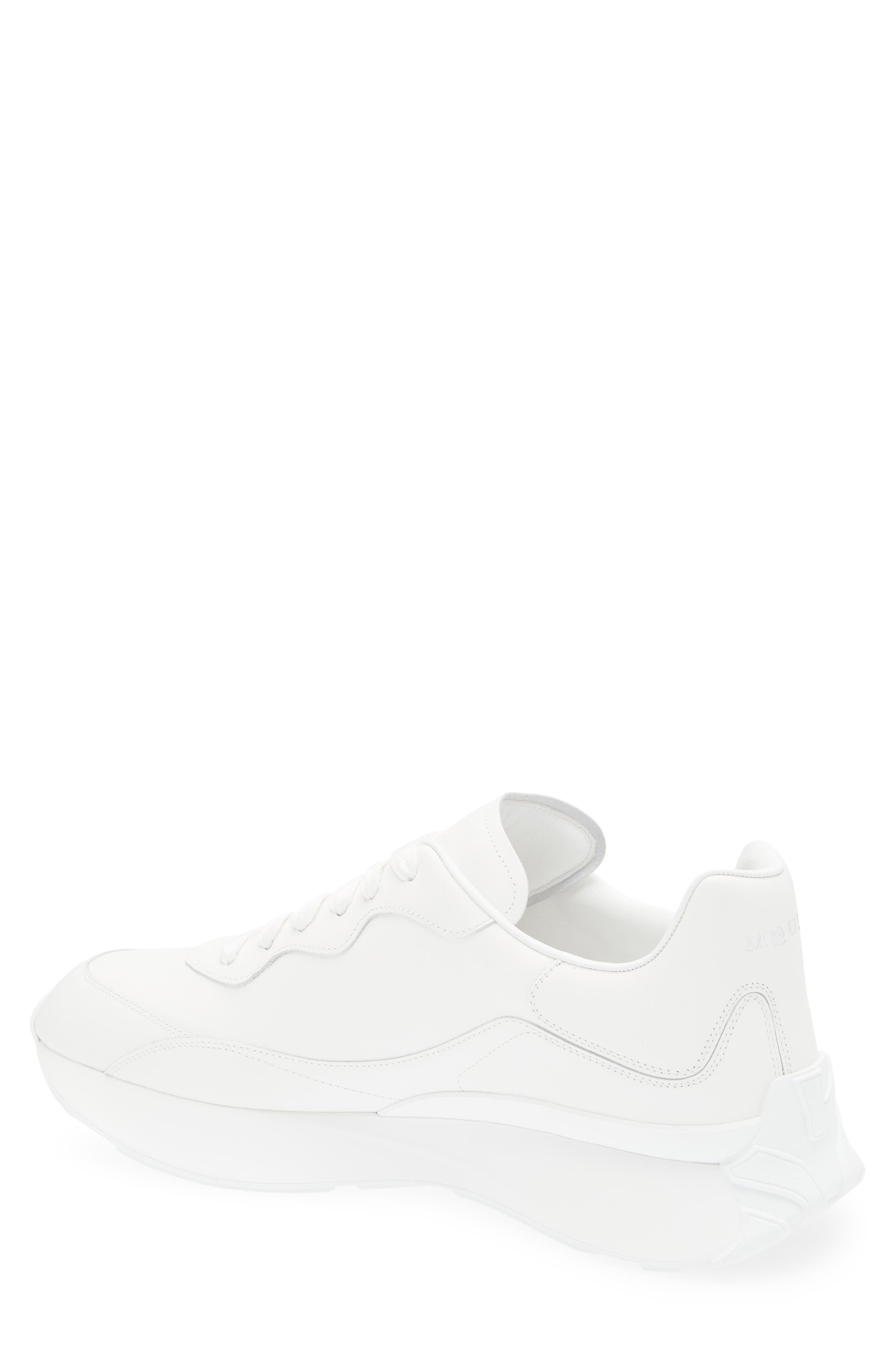 McQueen Sprint Runner Sneaker in White/White at Nordstrom - 2