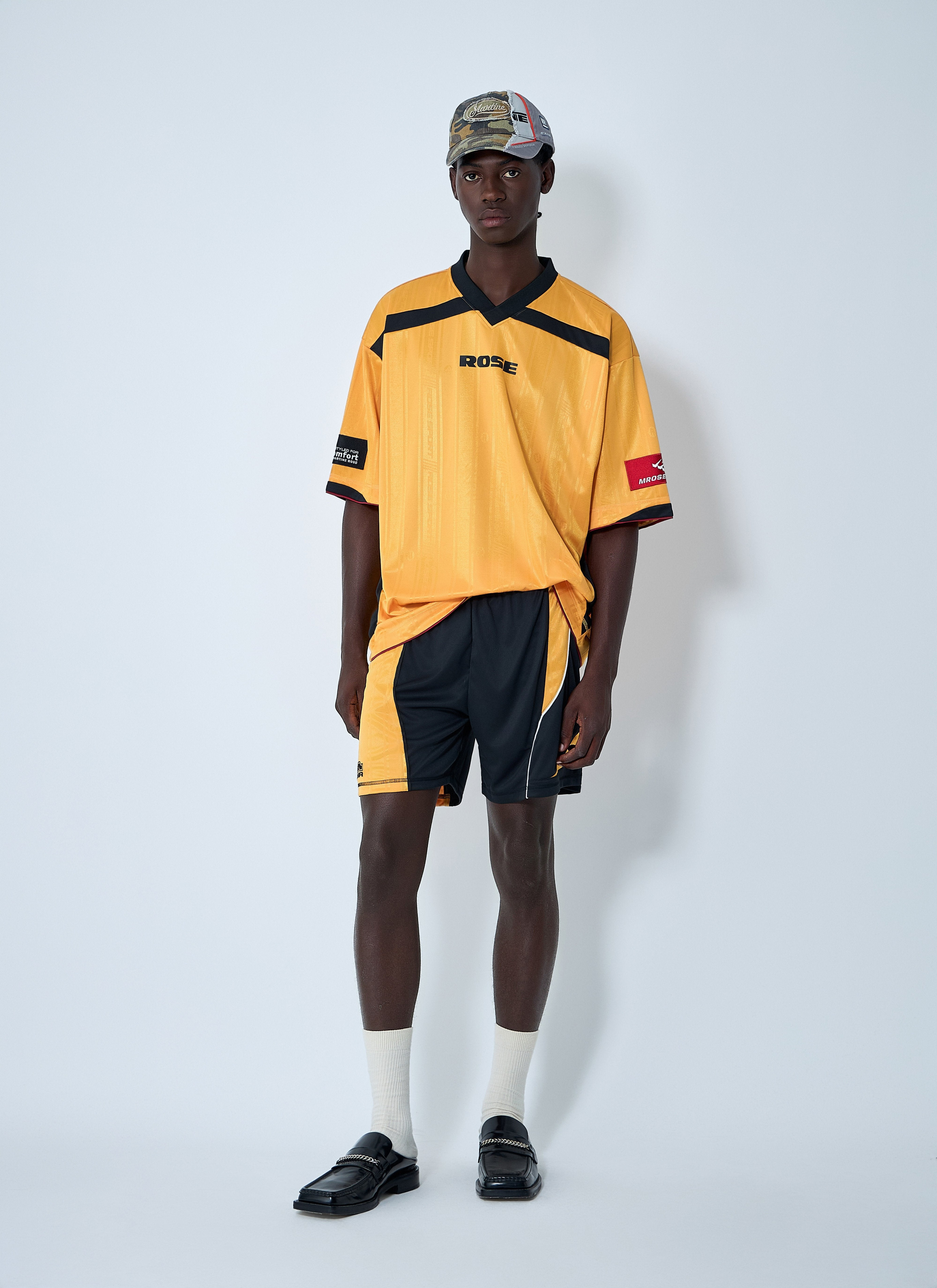 Martine Rose Men Logo Motif Shorts - 2