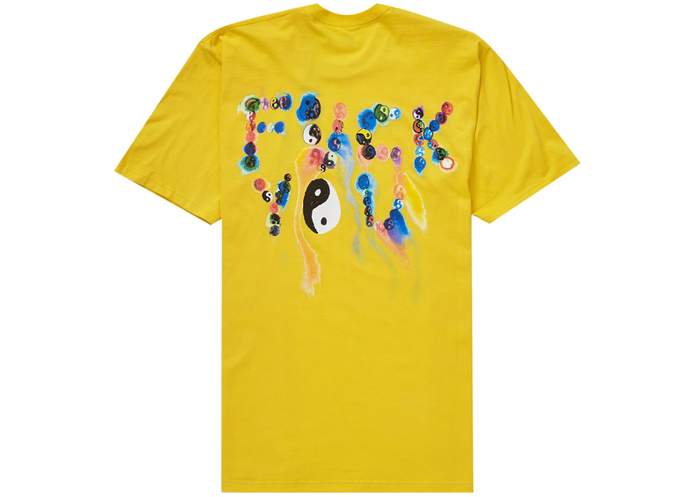 Supreme Yin Yang Tee Yellow - 1