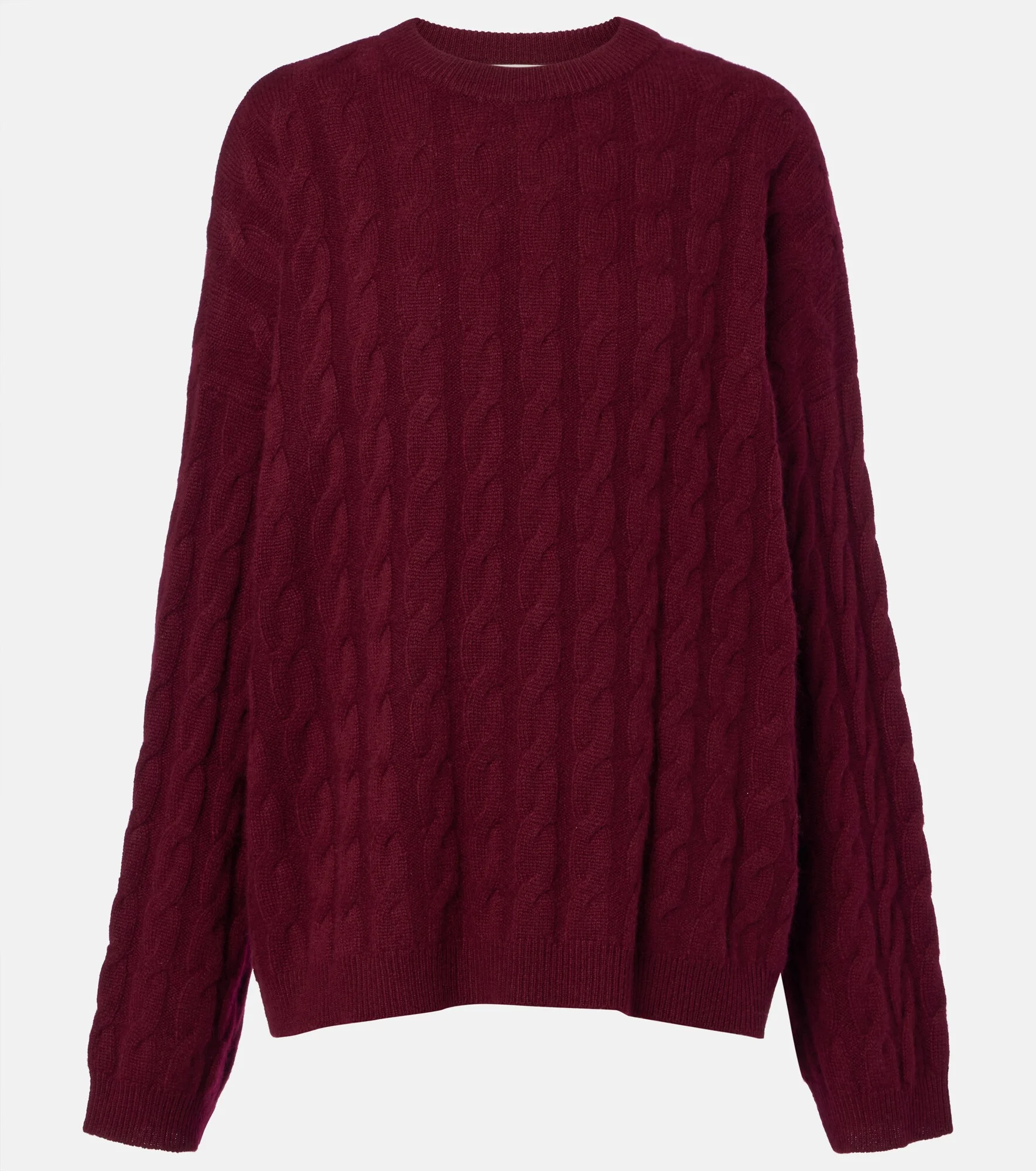 Seymour cable-knit cashmere sweater - 1