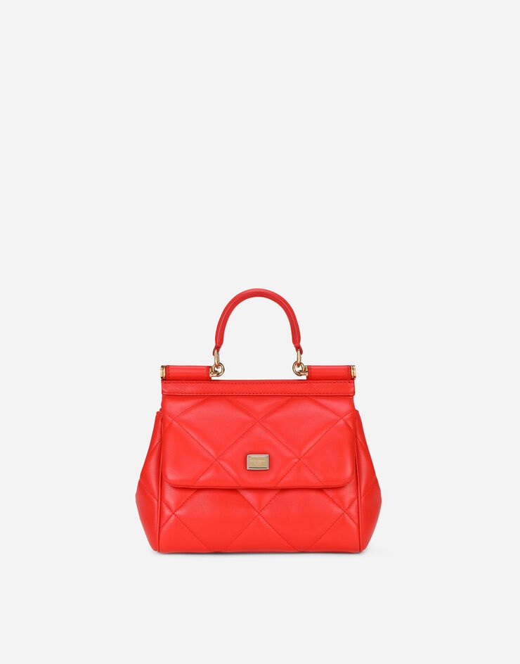 Small Sicily bag in quilted Aria calfskin - 1