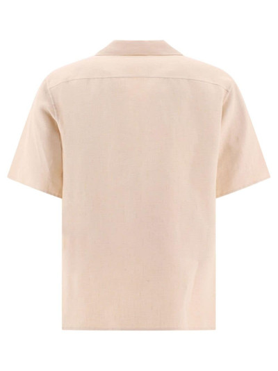 AURALEE double-cloth linen hand-sewn shirt outlook