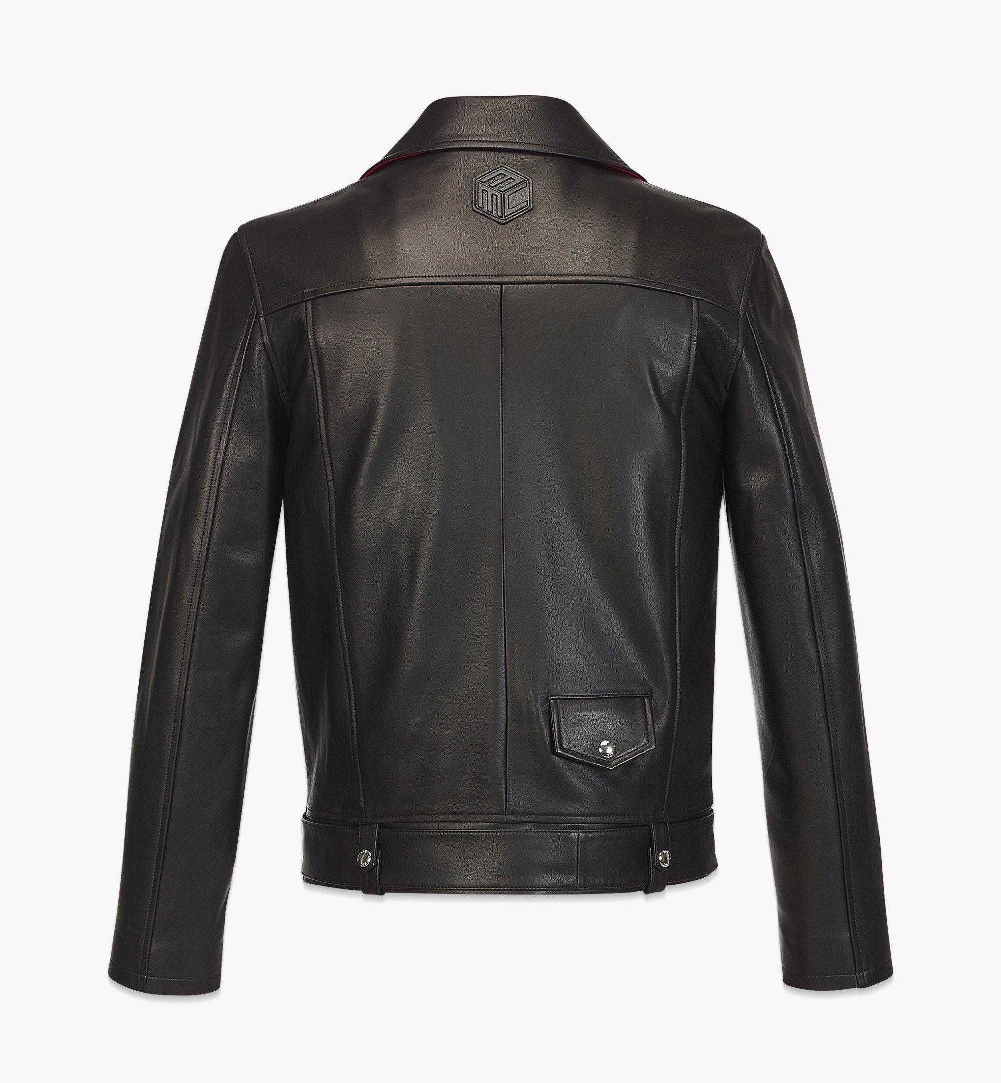 Rider Jacket in Lamb Nappa Leather - 3