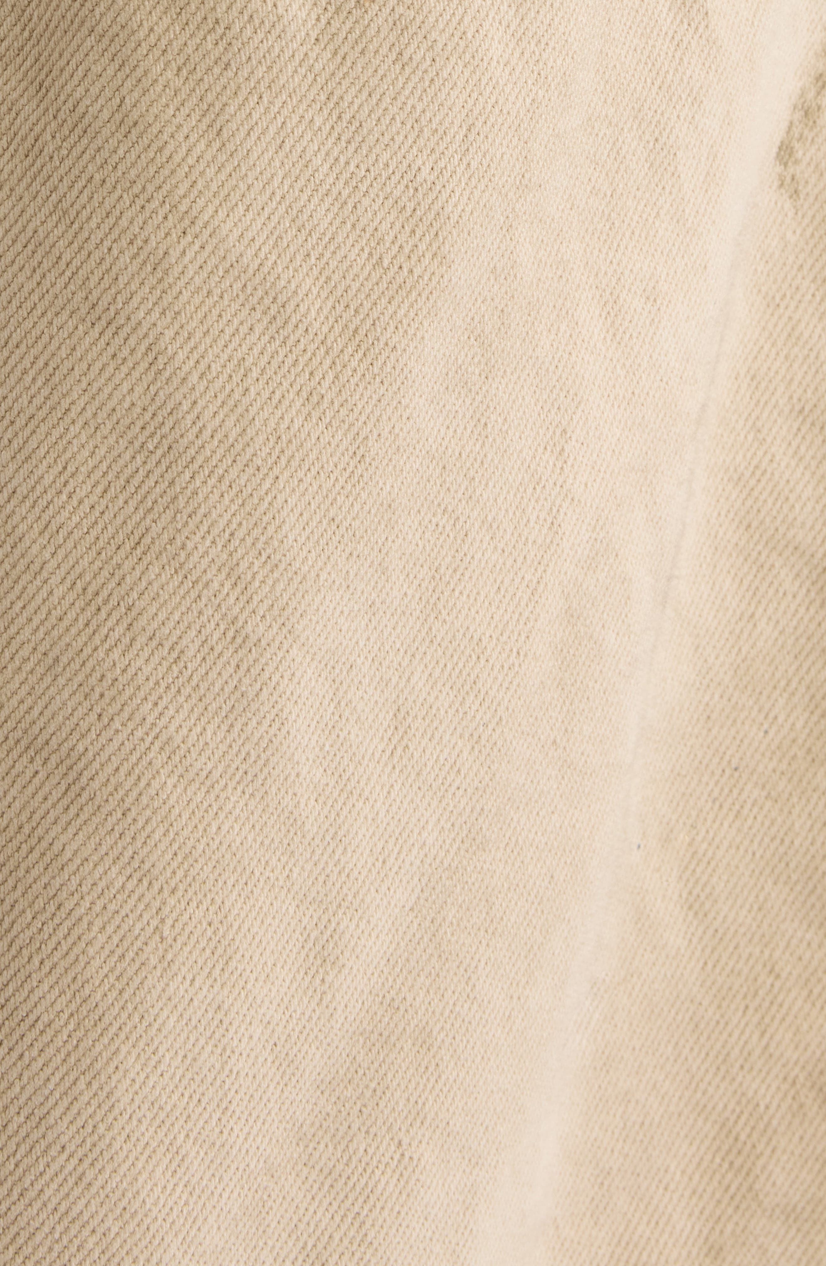 Balenciaga Ripped Off Baggy Carpenter Jeans in 9501 Beige at Nordstrom - 5