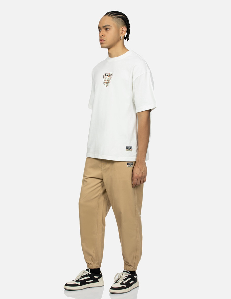 MULTI-HANAFUDA DARUMA AND DAICOCK PRINT LOOSE FIT T-SHIRT 4