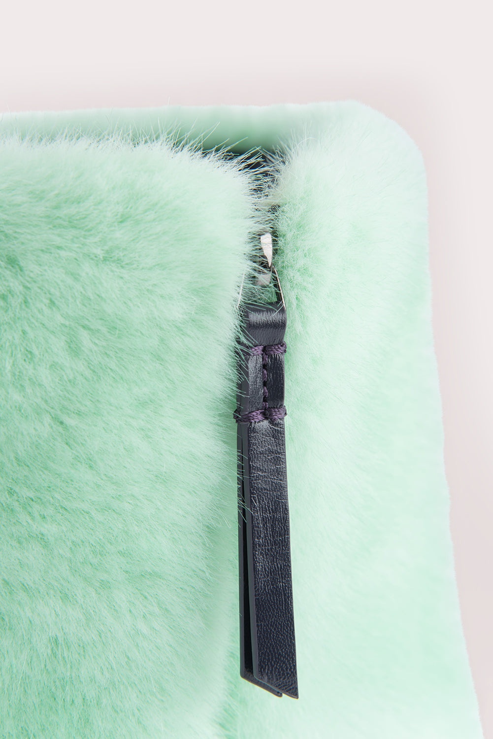 FLETCHER NECK WARMER MINT FAUX FUR - 3