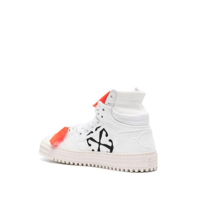 High top sneakers 3.0 Off Court orange detailing - 4