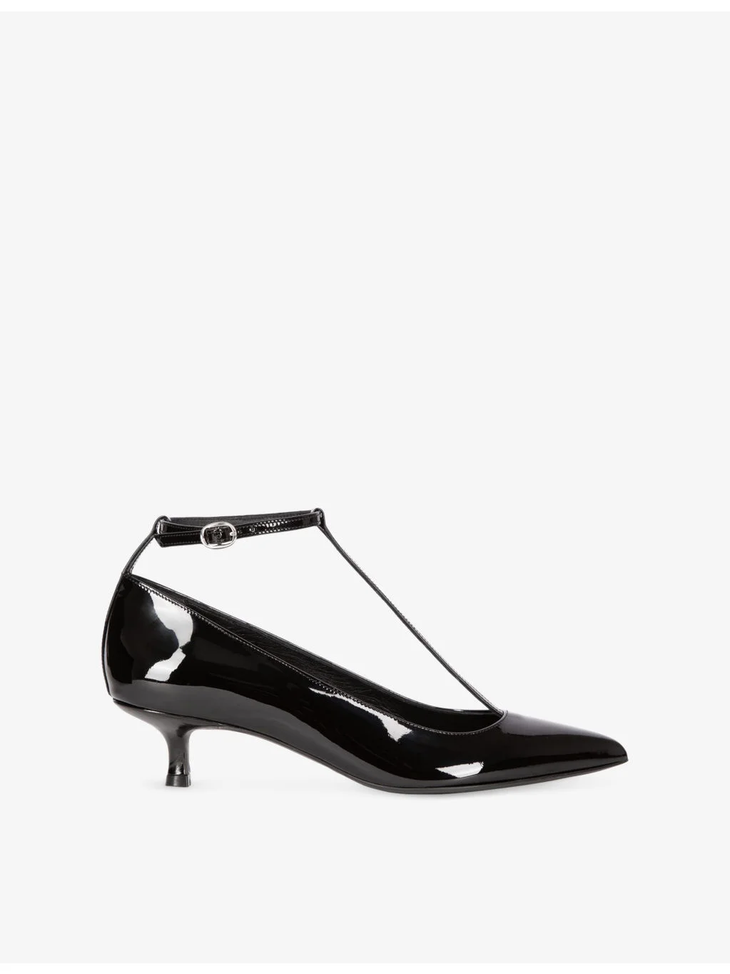 Pointed-Toe Patent-Leather Courts - 1
