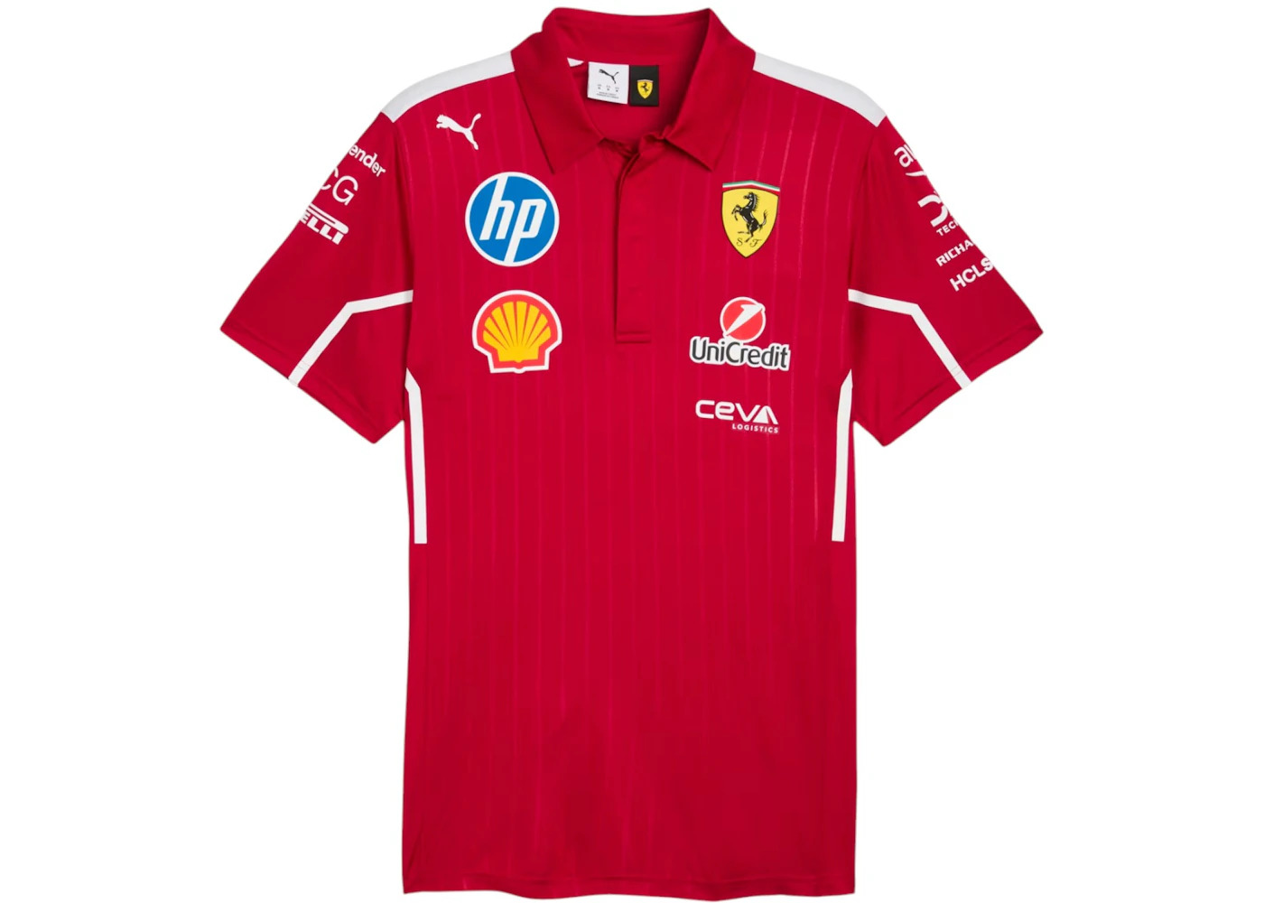 Puma Scuderia Ferrari HP 2025 Team Polo Red - 1