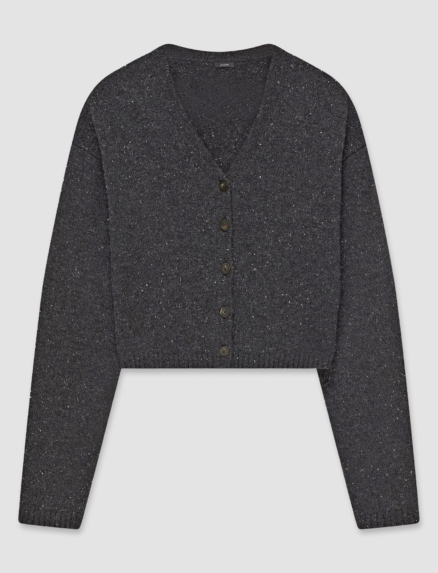 Tweed Knit Cardigan - 1
