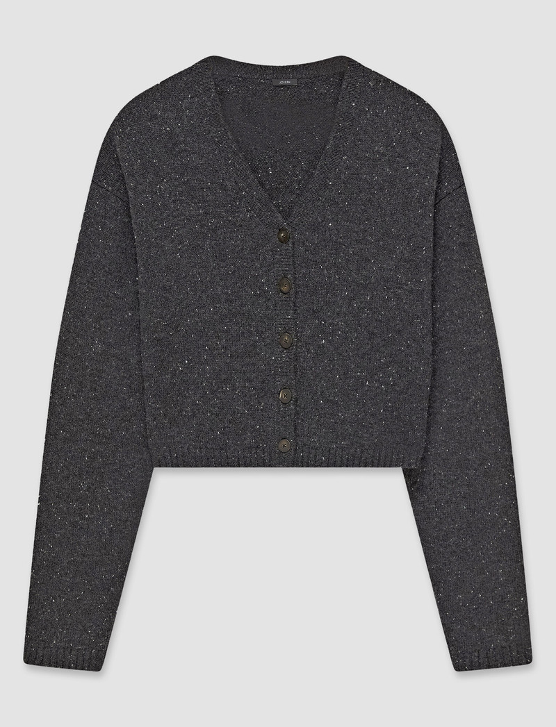 Tweed Knit Cardigan 1