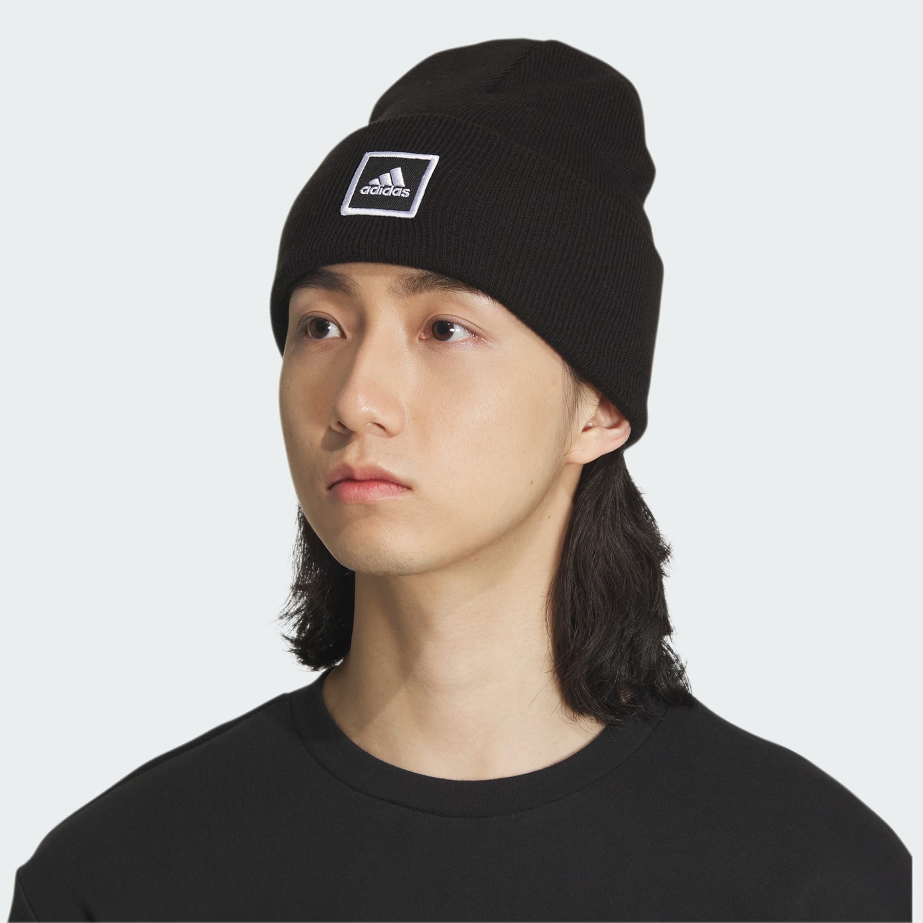 Wide-Cuff Fold Beanie - 4